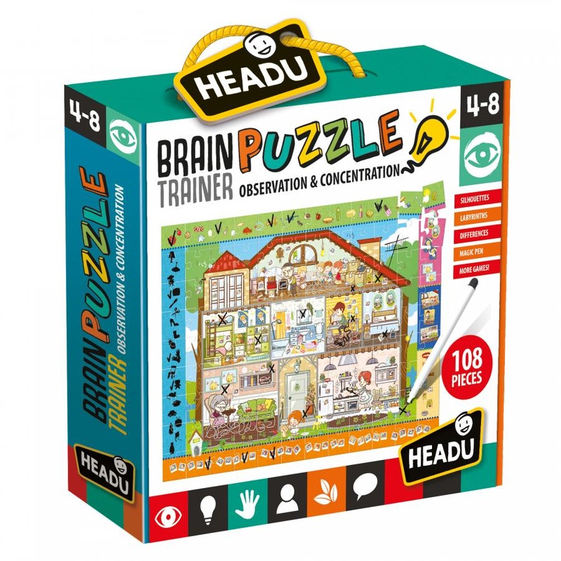 Brain Trainer Puzzle – 108 pieces