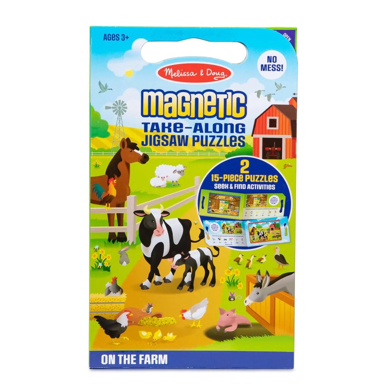 Take Along Magnetic Puzzles: On the Farm