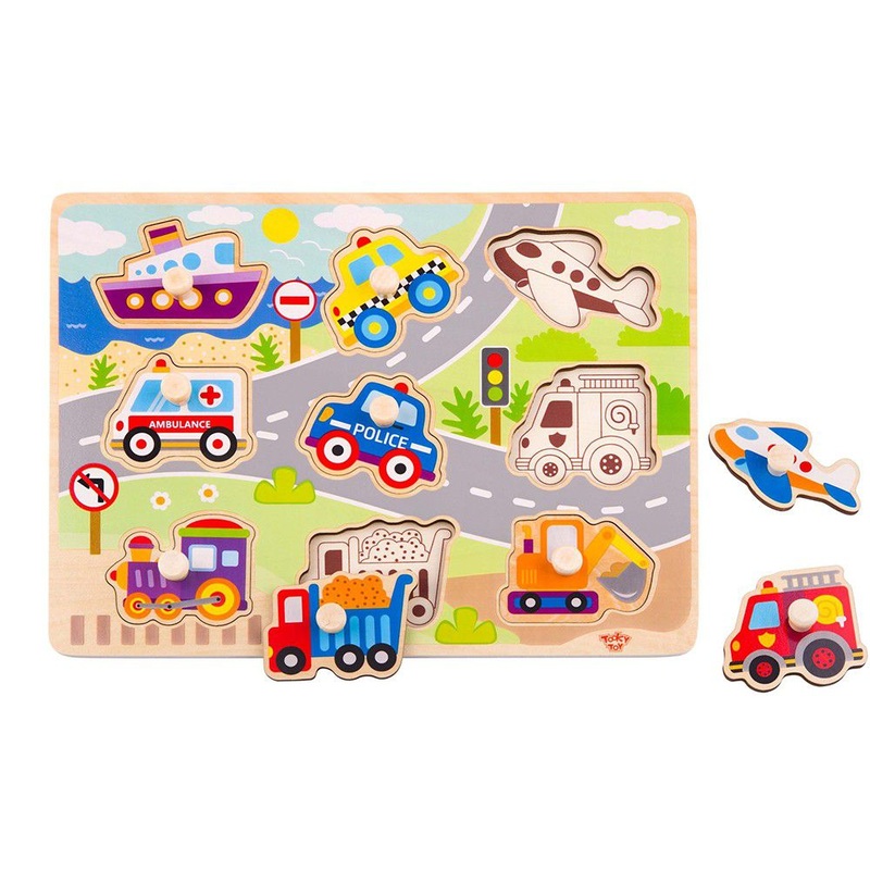 Vehicle Peg Puzzle