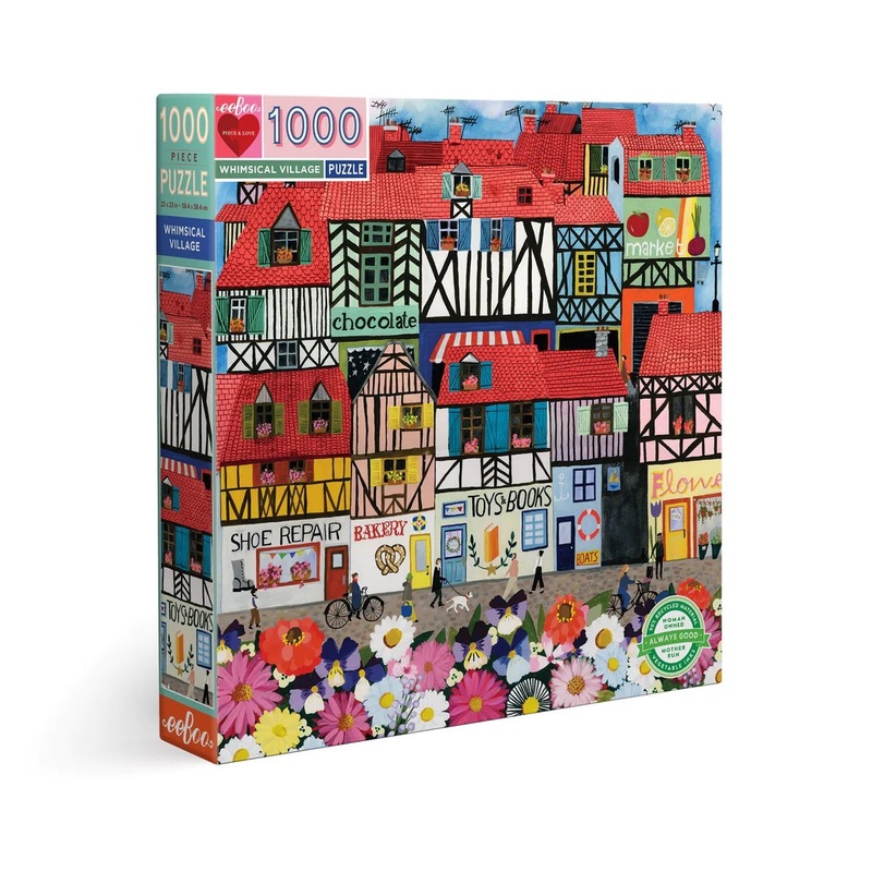 Whimsical Village – 1000 pieces