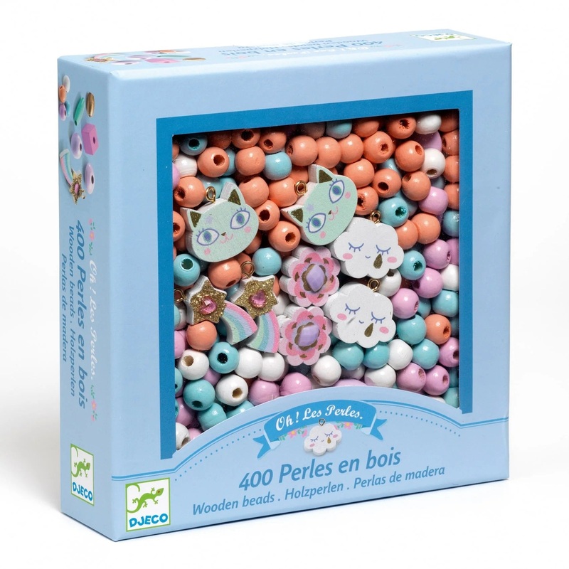 Wooden Bead Set – Rainbow