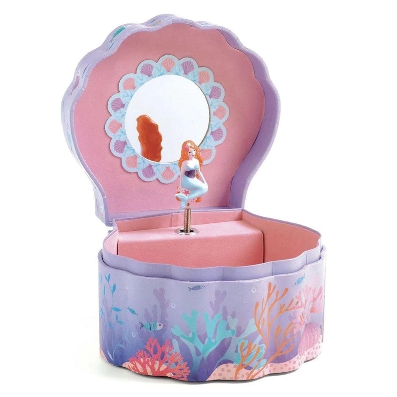 Wooden Musical Box – Enchanted Mermaid