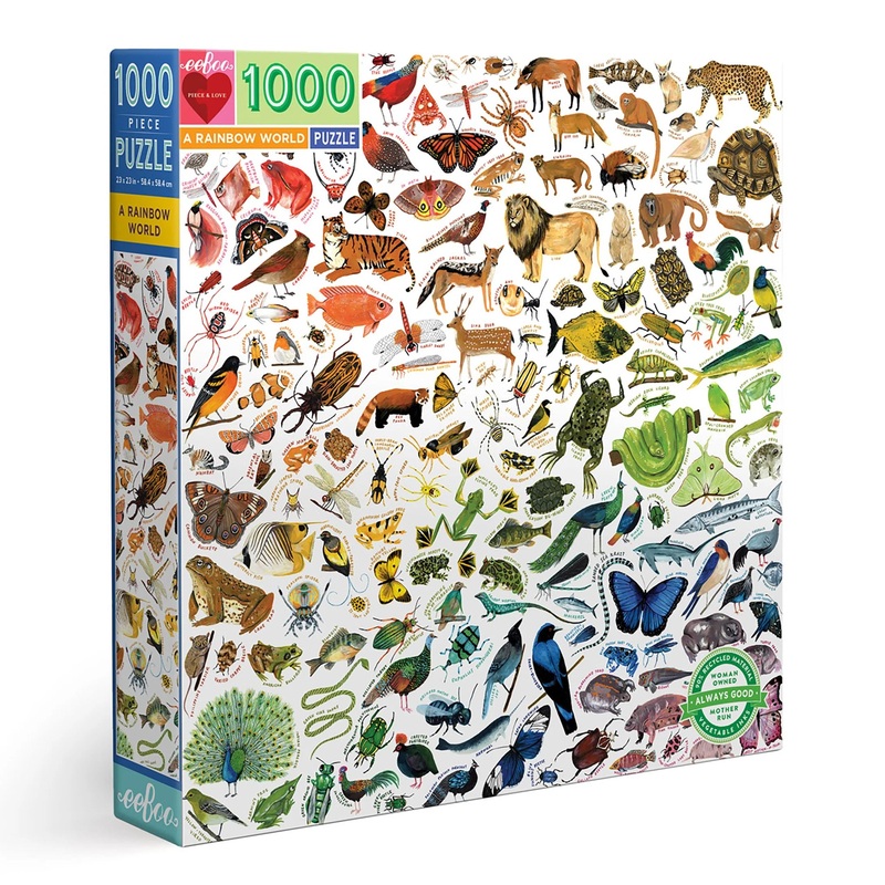 A Rainbow World – 1000 pieces