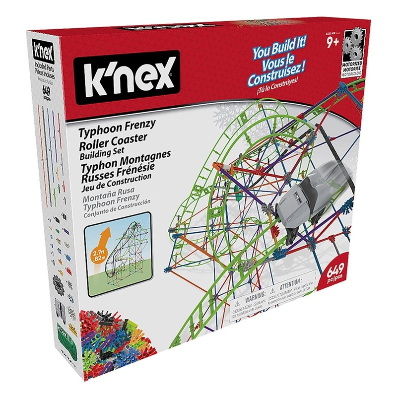 Typhoon Frenzy Roller Coaster – 649 pieces