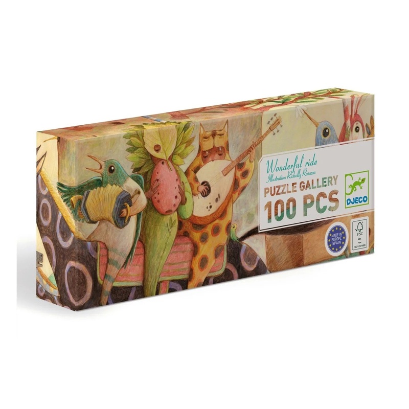 Wonderful Ride Gallery Puzzle – 100 pieces