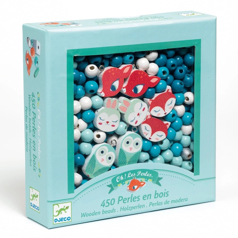 Wooden Bead Set – Little Animals