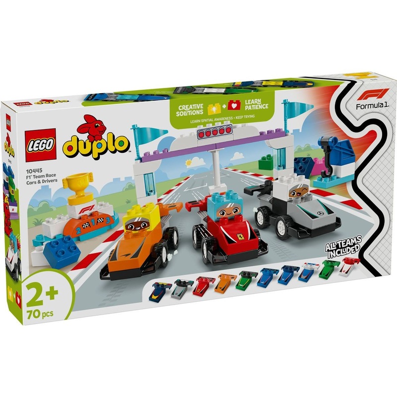10445: F1 Team Race Cars & Drivers