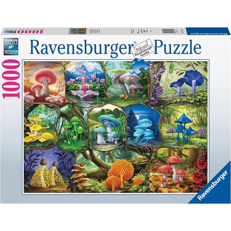 Beautiful Mushrooms – 1000 pieces