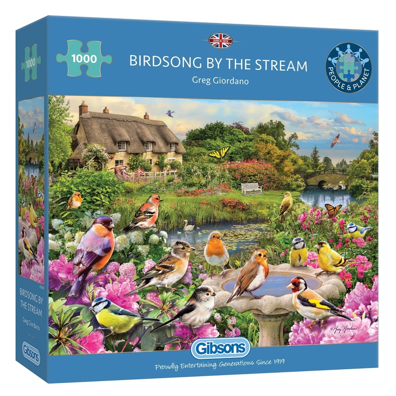 Birdsong by the Stream – 1000 pieces