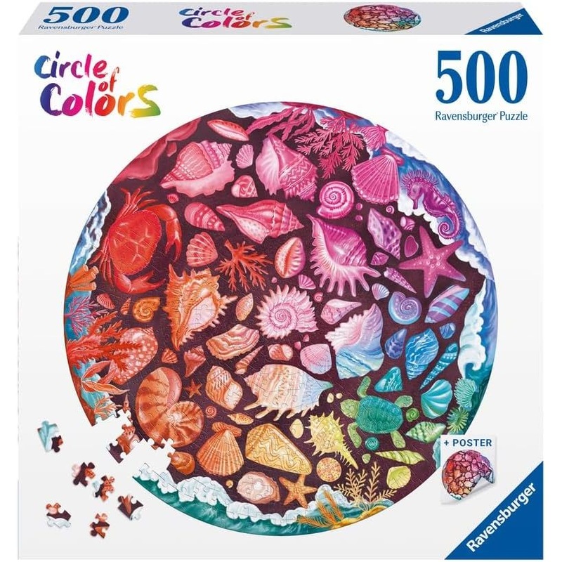 Circle of Colors: Seashells – 500 pieces
