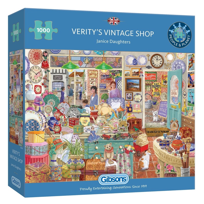 Verity’s Vintage Shop – 1000 pieces (Damaged Box)
