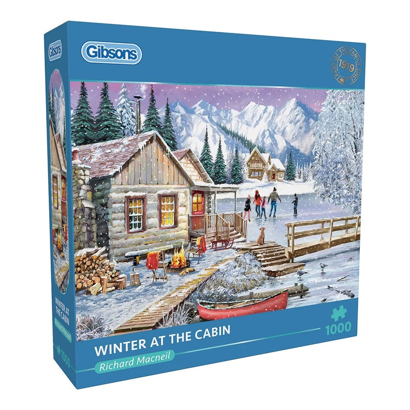 Winter at the Cabin – 1000 pieces