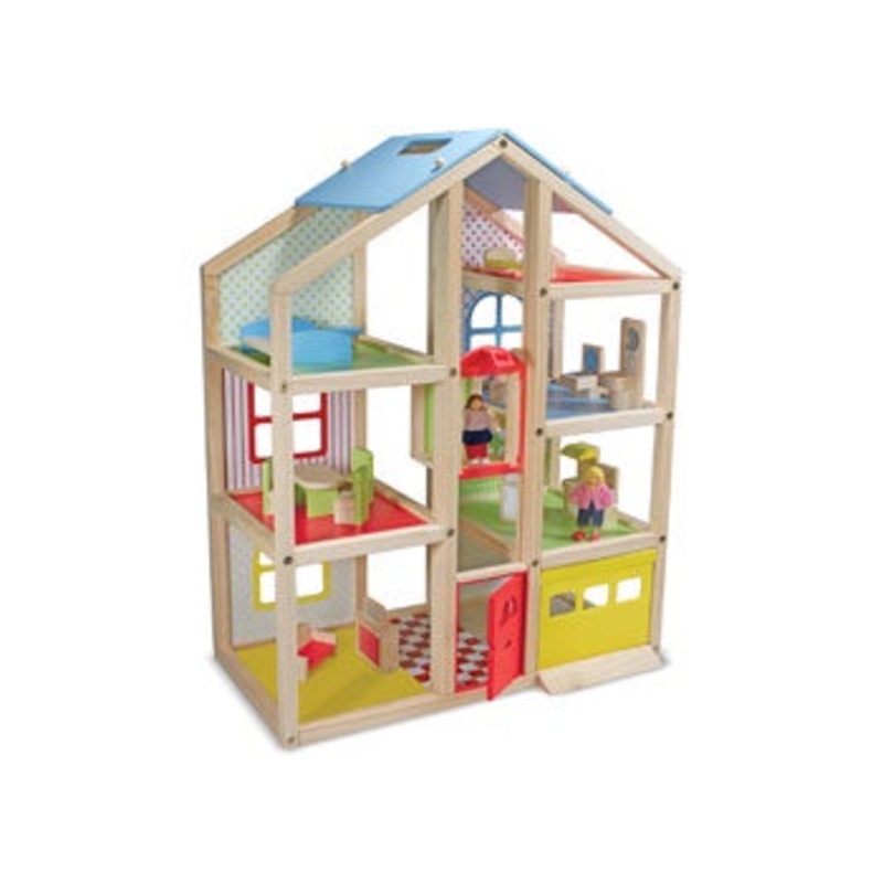 Hi-Rise Doll House with Furniture