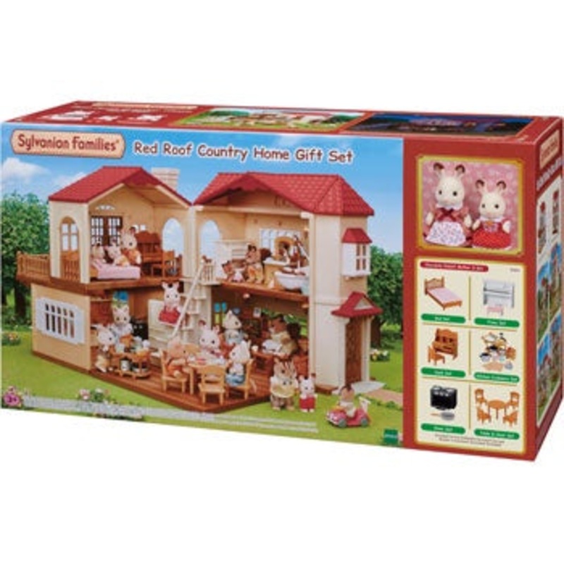 Red Roof Country Home Gift Set
