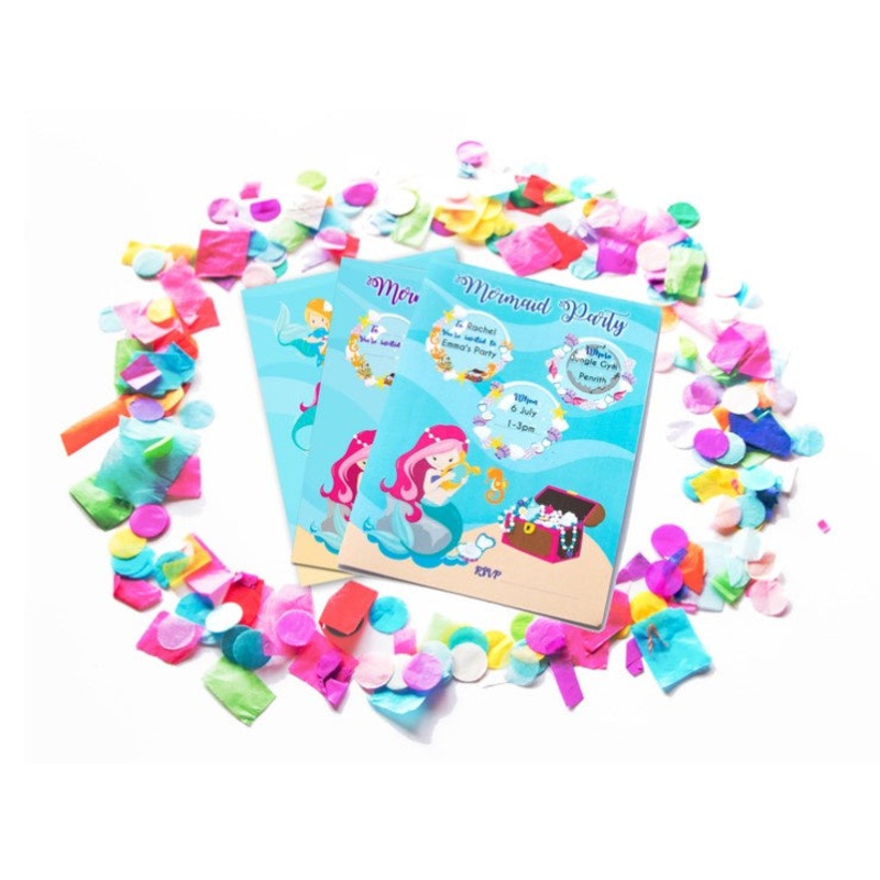 Secret Party Invitation Cards