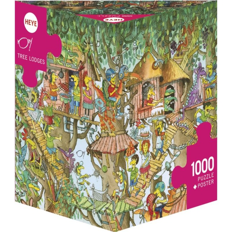 Tree Lodges – 1000 pieces
