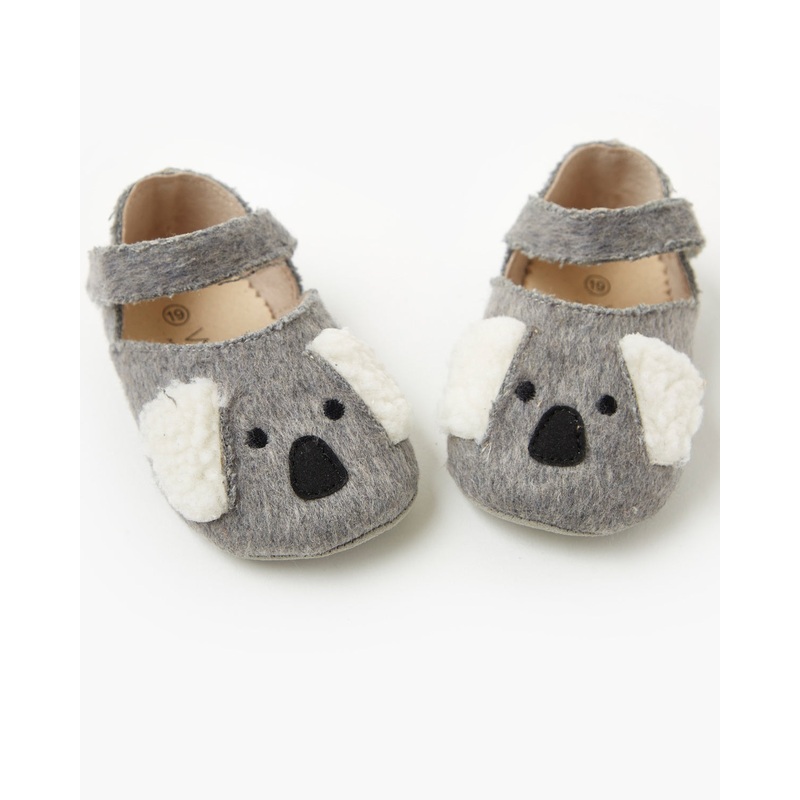 Bo Baby Mary Jane – Grey Felt