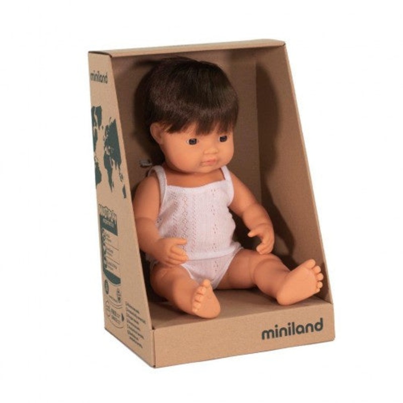Caucasian Boy Brunette, 38cm