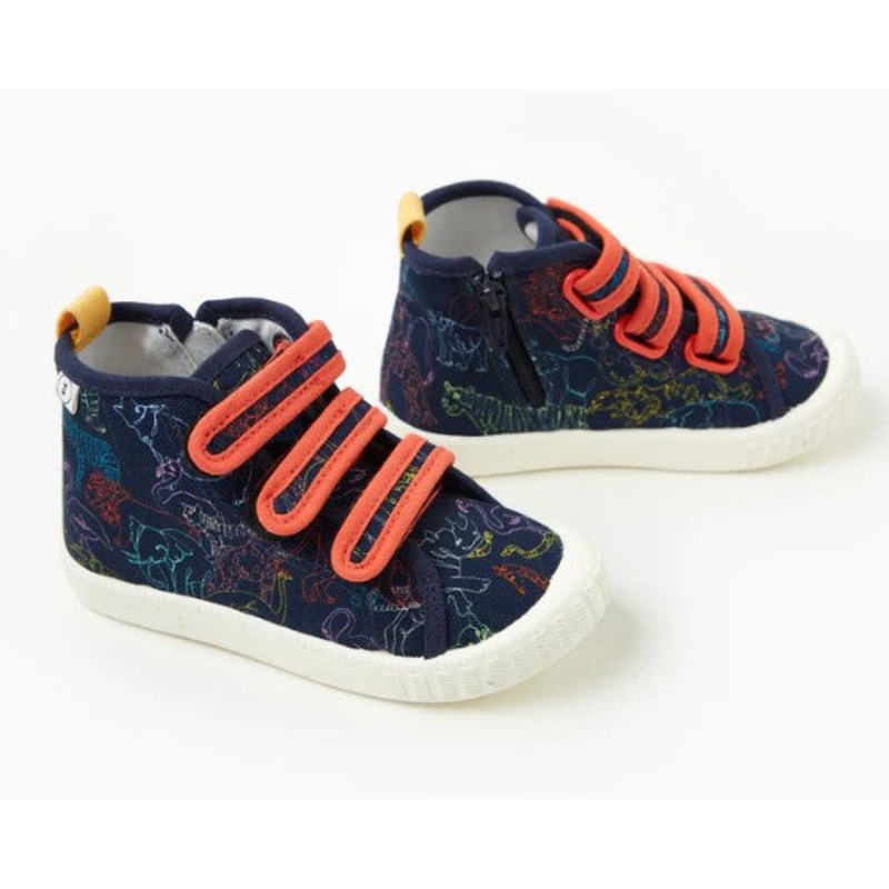 Liberty Billie Canvas – Neon Safari Red