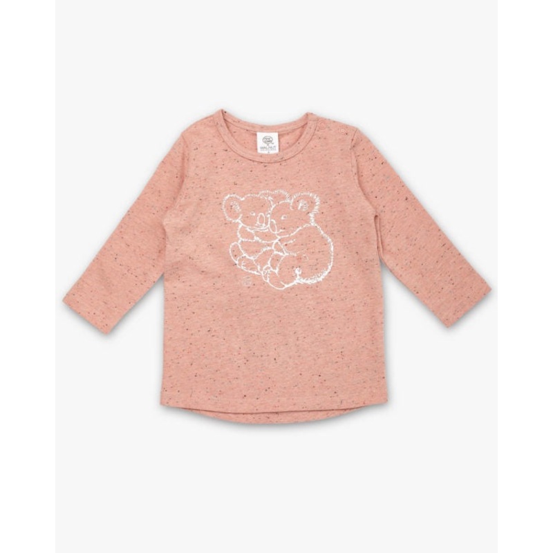 May Gibbs Leo Long Sleeve – Koala Cuddles Pink