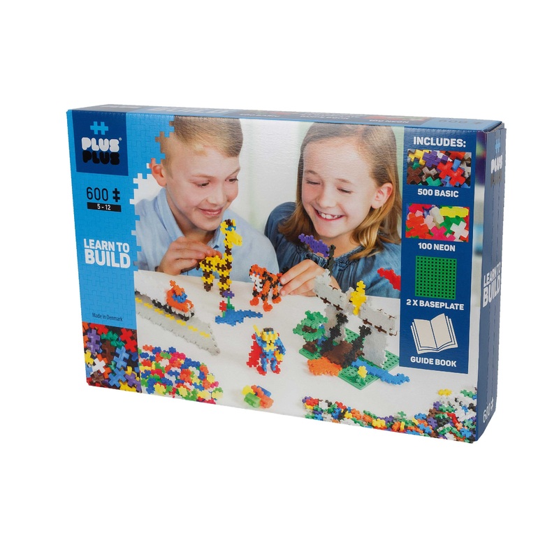 PLUS-PLUS – BASIC – LEARN TO BUILD – 600 PCS