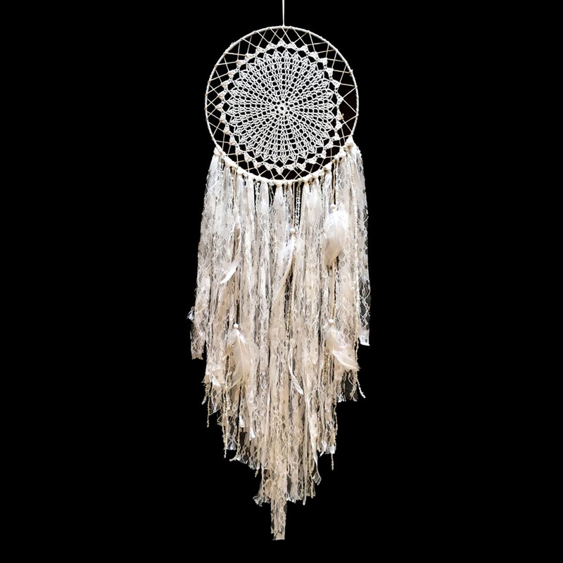 Dream Catcher – Crochet White 89cm