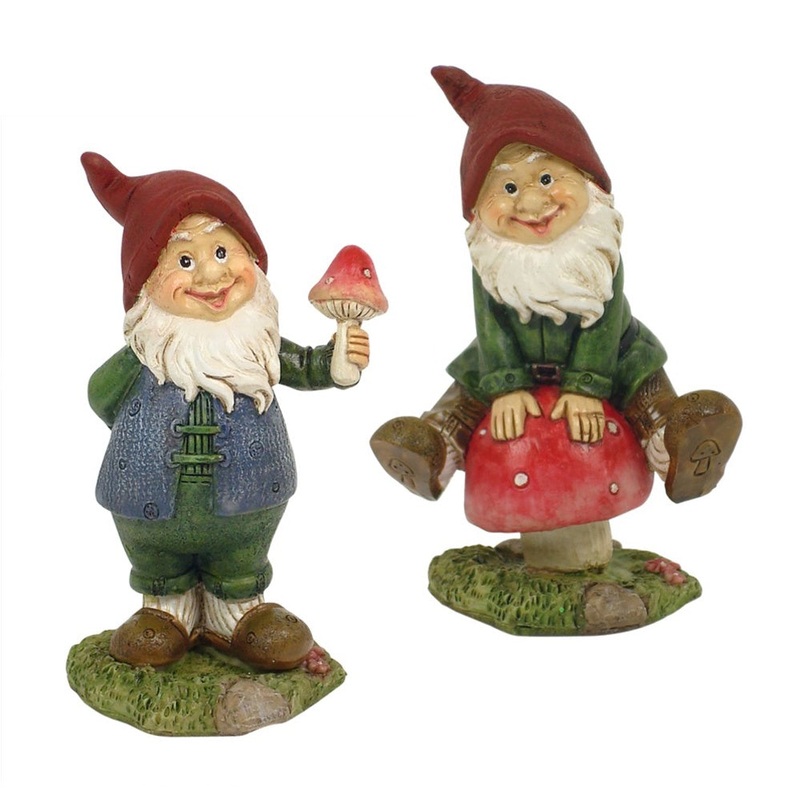 Garden Gnomes – 2 Assorted