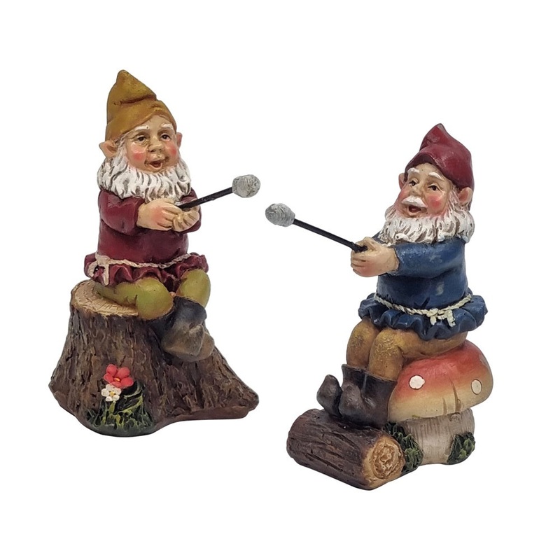 Gnomes Toasting Marshmallows – 2 Assorted