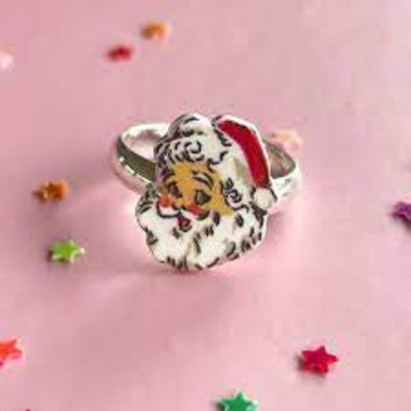 Holly Jolly Santa Ring