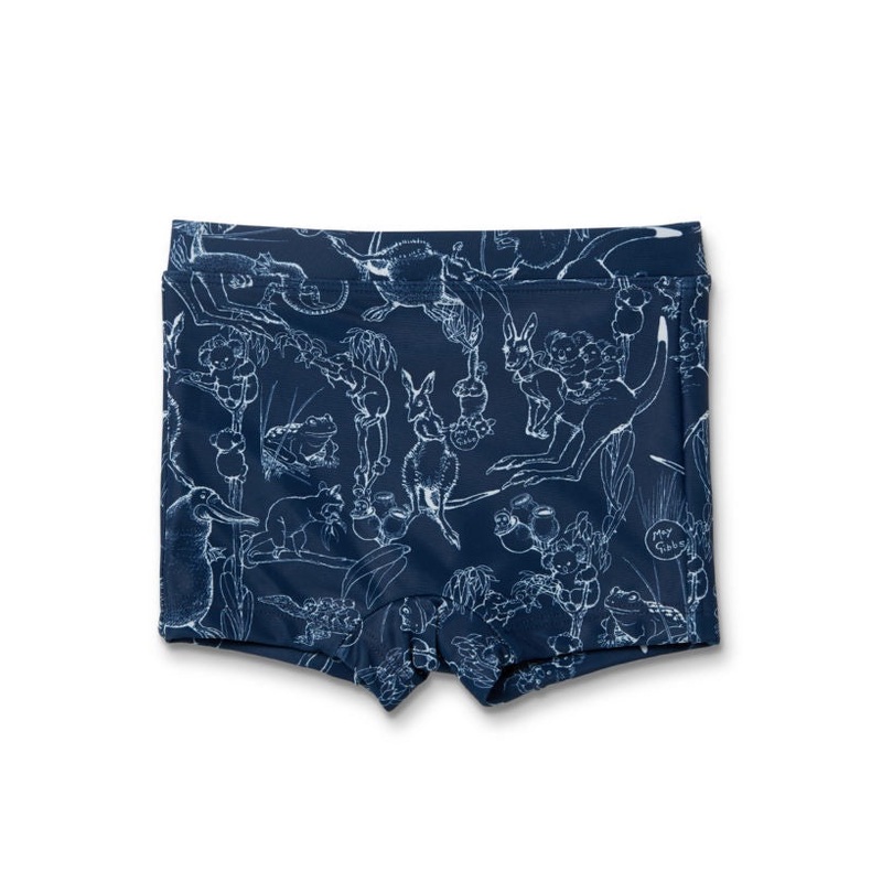 May Gibbs Molly Short – Bush Dance Navy