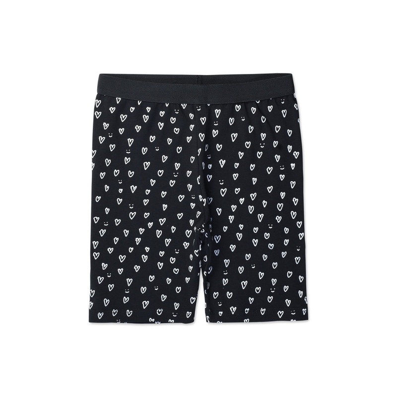 Mini Hearts Short – Black