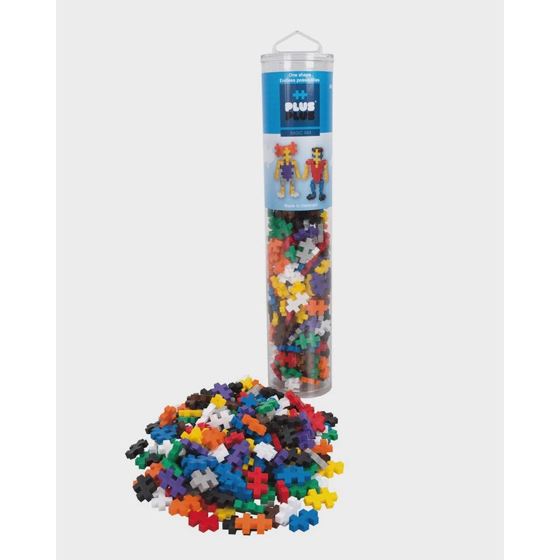 PLUS-PLUS – BASIC MIX – 240 PCS TUBE