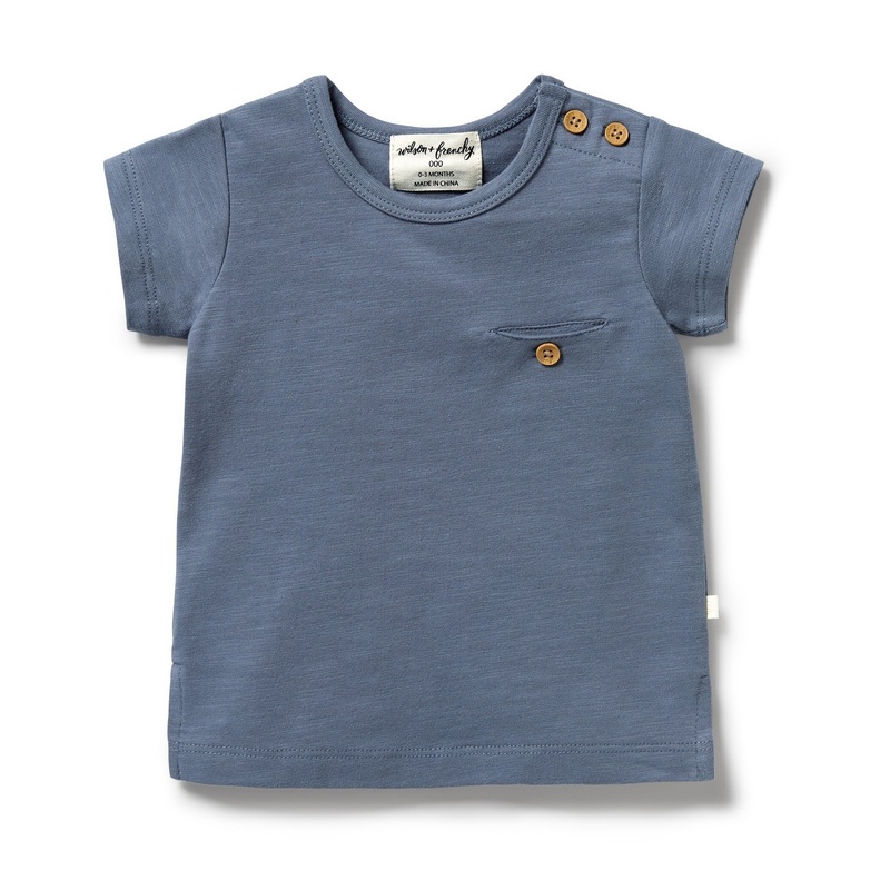 Stone – Organic Pocket Tee