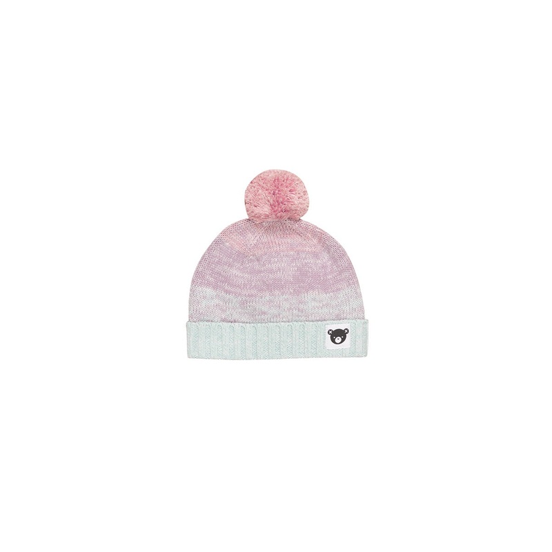 JEWEL RAINBOW STRIPE KNIT BEANIE