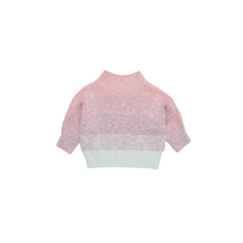 JEWEL RAINBOW STRIPE KNIT JUMPER