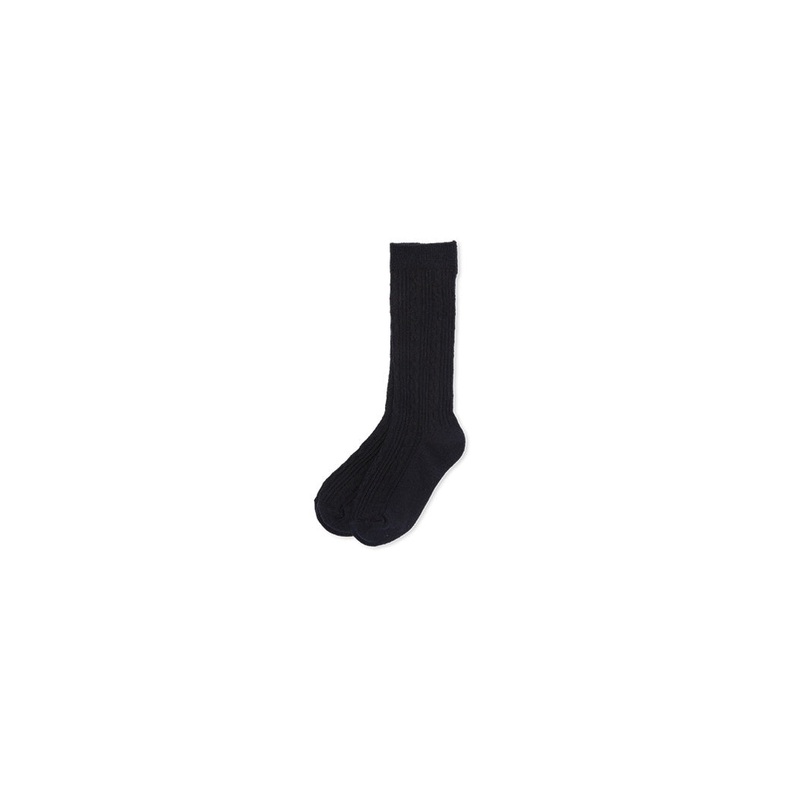 Navy Knee High Sock