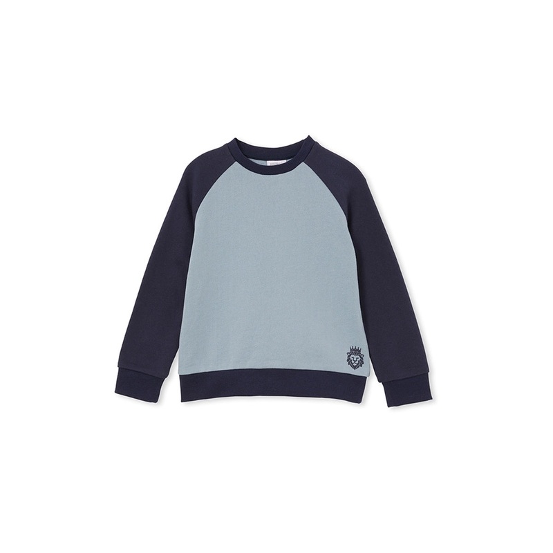 Panel Fleece Baby Sweat