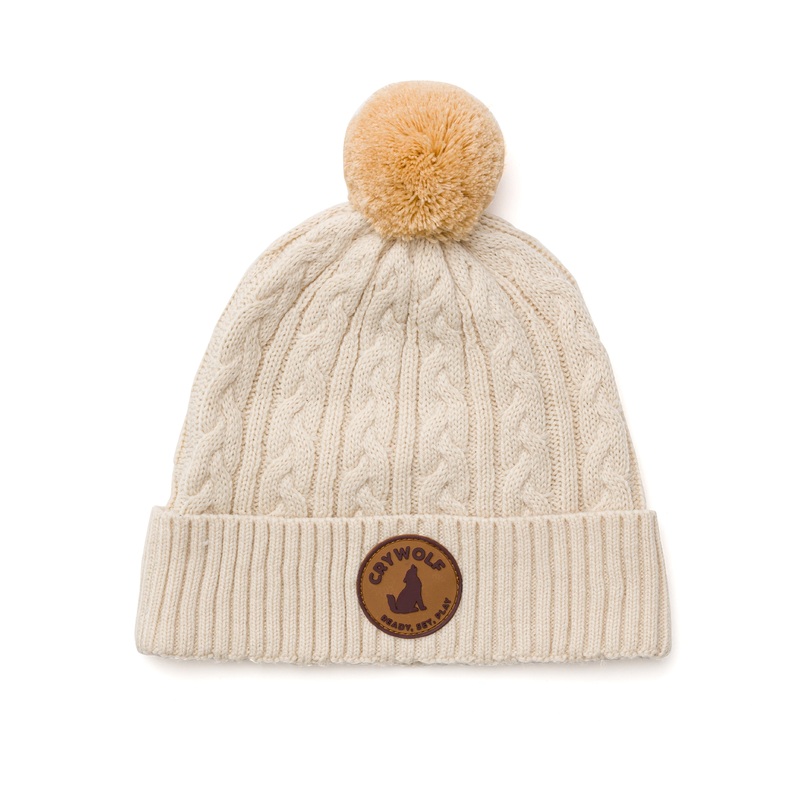 POM POM BEANIE Oatmeal
