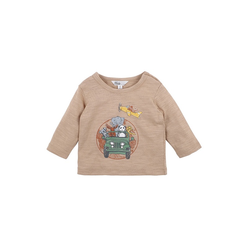 SCOUT ADVENTURE LS BABY TEE – LATTE