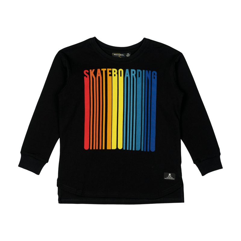 SKATEBOARDING LONG SLEEVE BOXY FIT T-SHIRT
