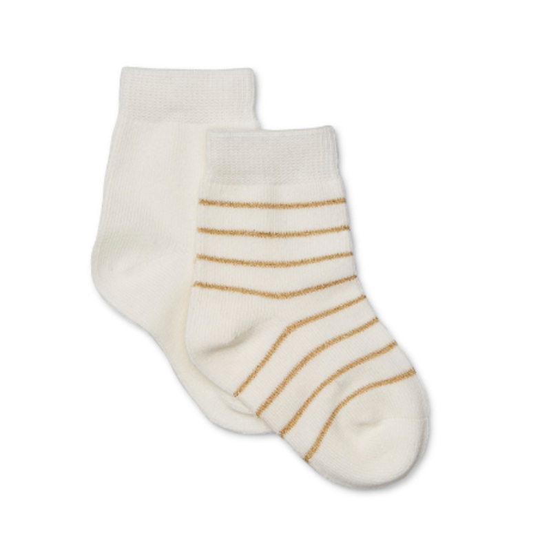 Socks Metallic Gold $12.95