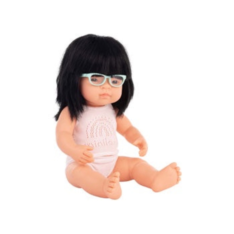 Baby Doll – Asian Girl with Glasses 38cm