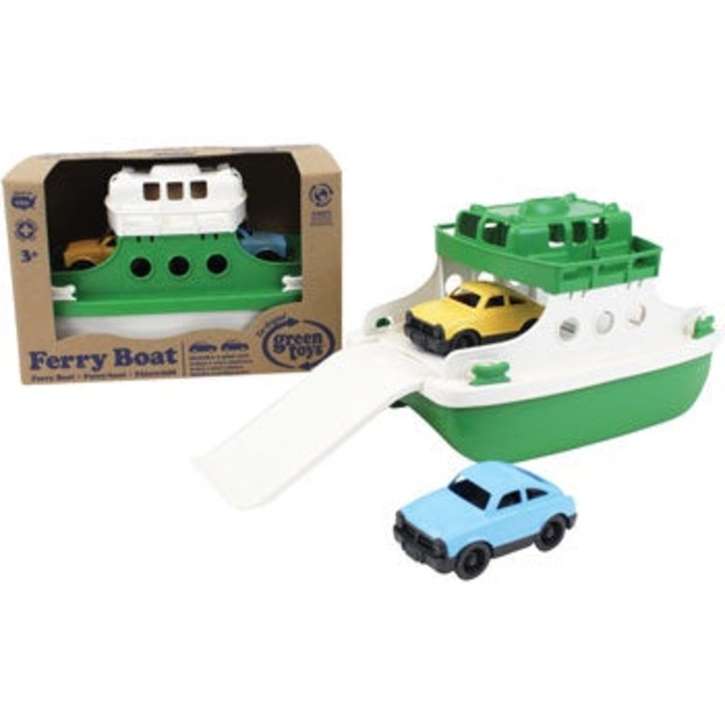 Ferry Boat – Green/ White
