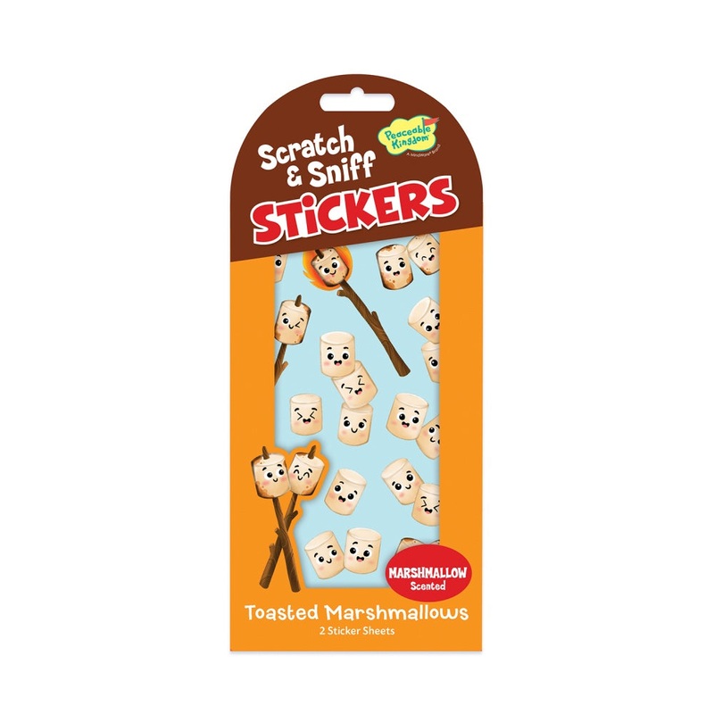 Mini Sticker Scratch and Sniff  Marshmallow