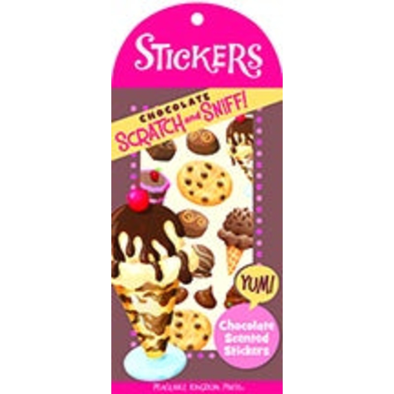 Mini Stickers Choc Scratch