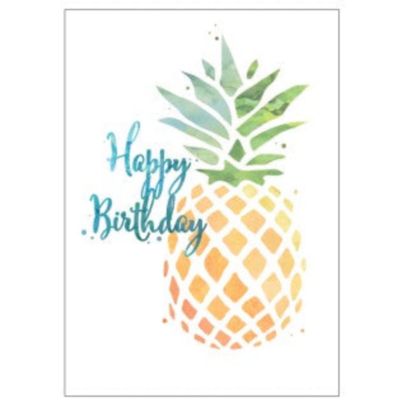 Pineapple Watercolour