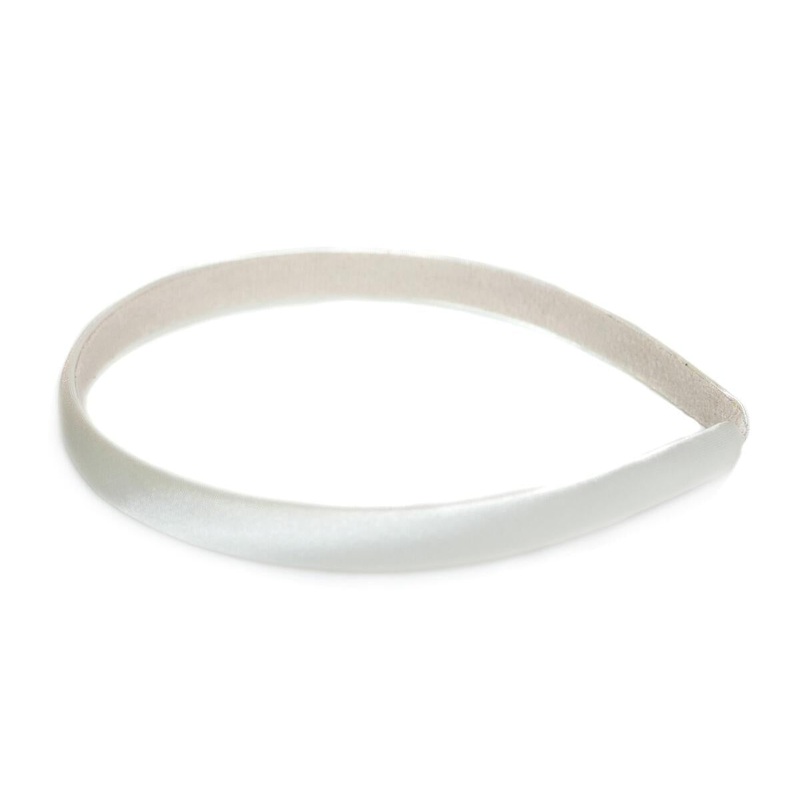 THIN SATIN SUEDE LINED ALICE BAND