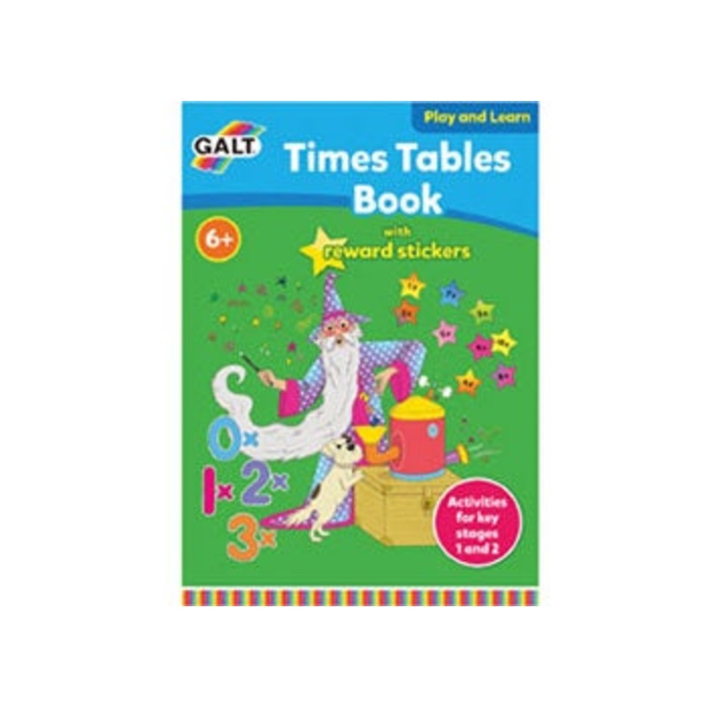 Times Tables Sticker Reward Book
