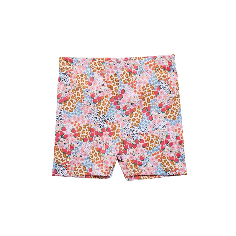 Astrid Bike Short – Leopard Berries