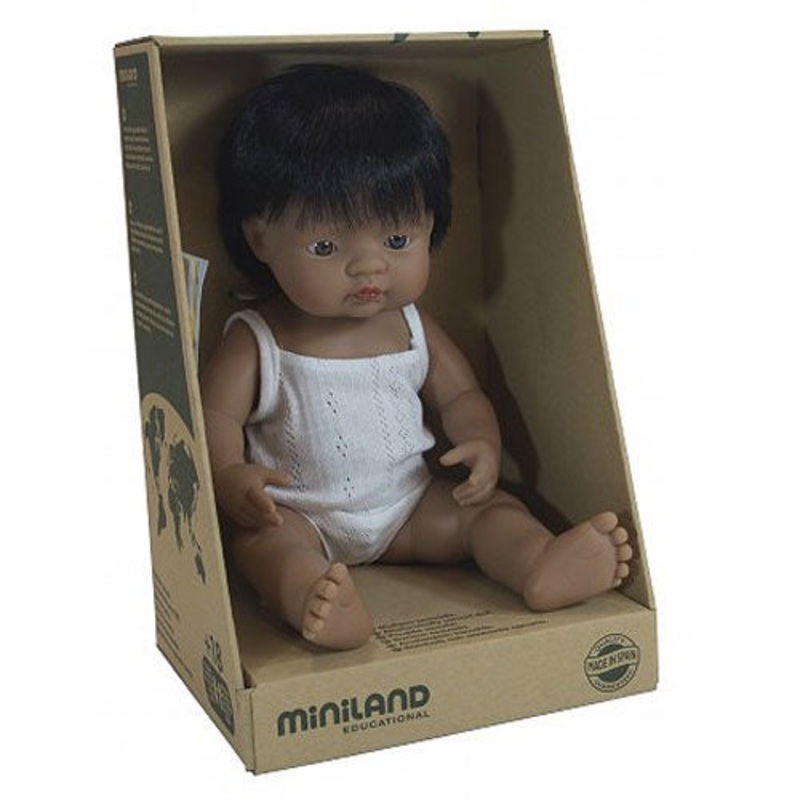 Baby Doll – Hispanic Boy 38cm